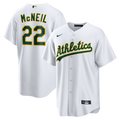 Jeff McNeil Athletics Home Replica Jersey - White