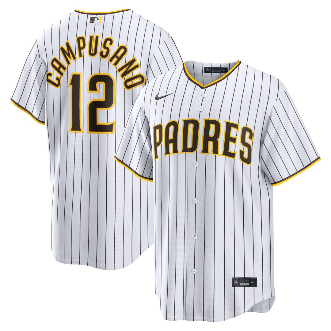 Luis Campusano San Diego Padres Home Replica Jersey - White