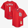 Ozzie Smith St. Louis Cardinals Authentic Batting Practice Jersey - Scarlet