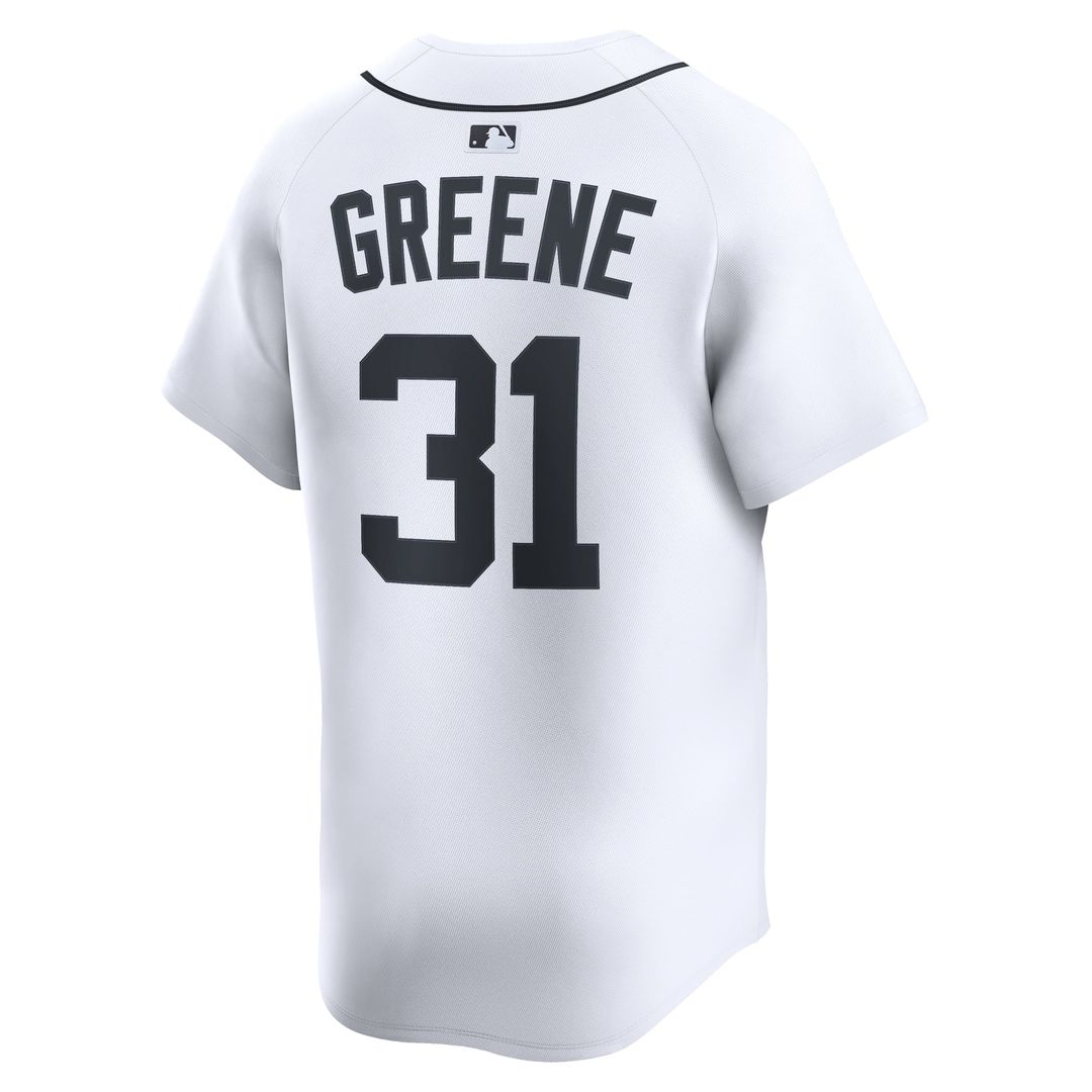 Riley Greene Detroit Tigers Home Limited Player Jersey - White