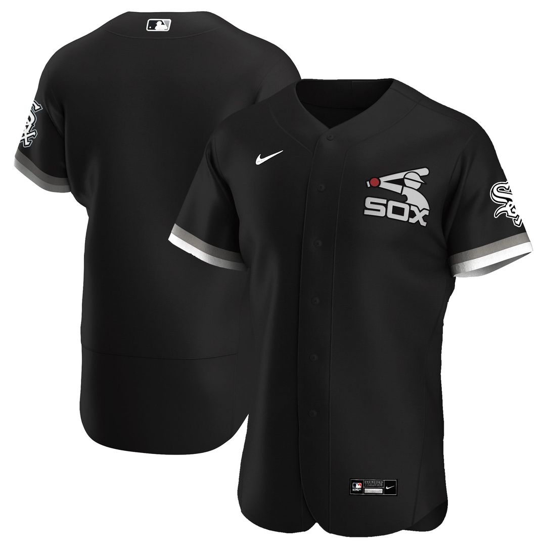Chicago White Sox Alternate Authentic Team Jersey - Black