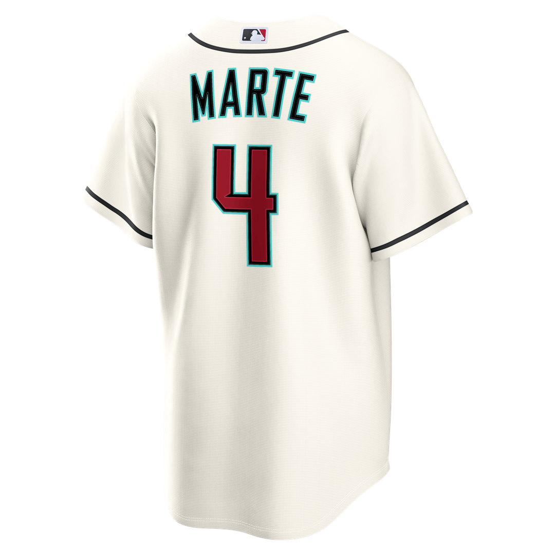 Ketel Marte Arizona Diamondbacks Home Replica Jersey - Cream
