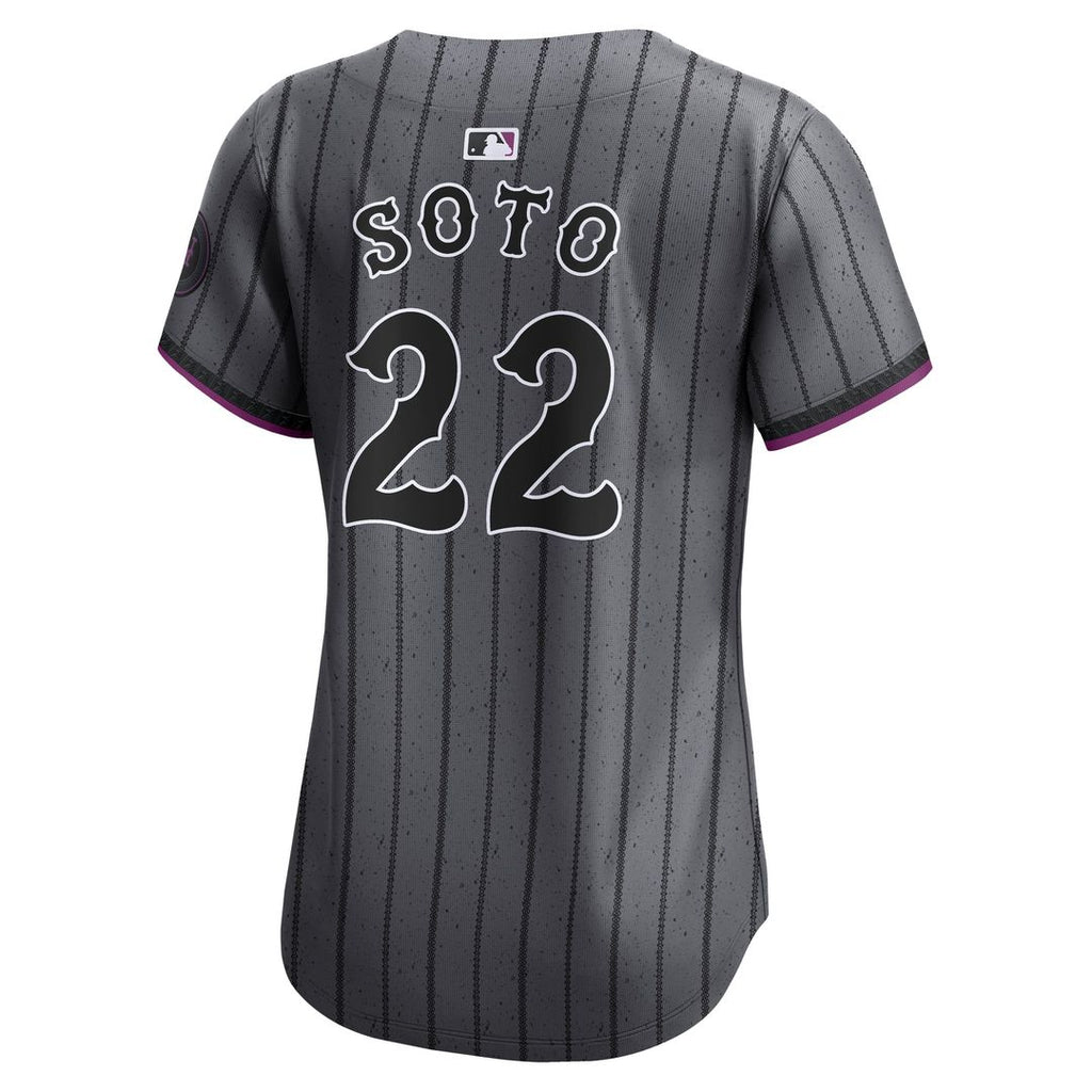 Juan Soto New York Mets Women's City Connect Limited Jersey - Gray
