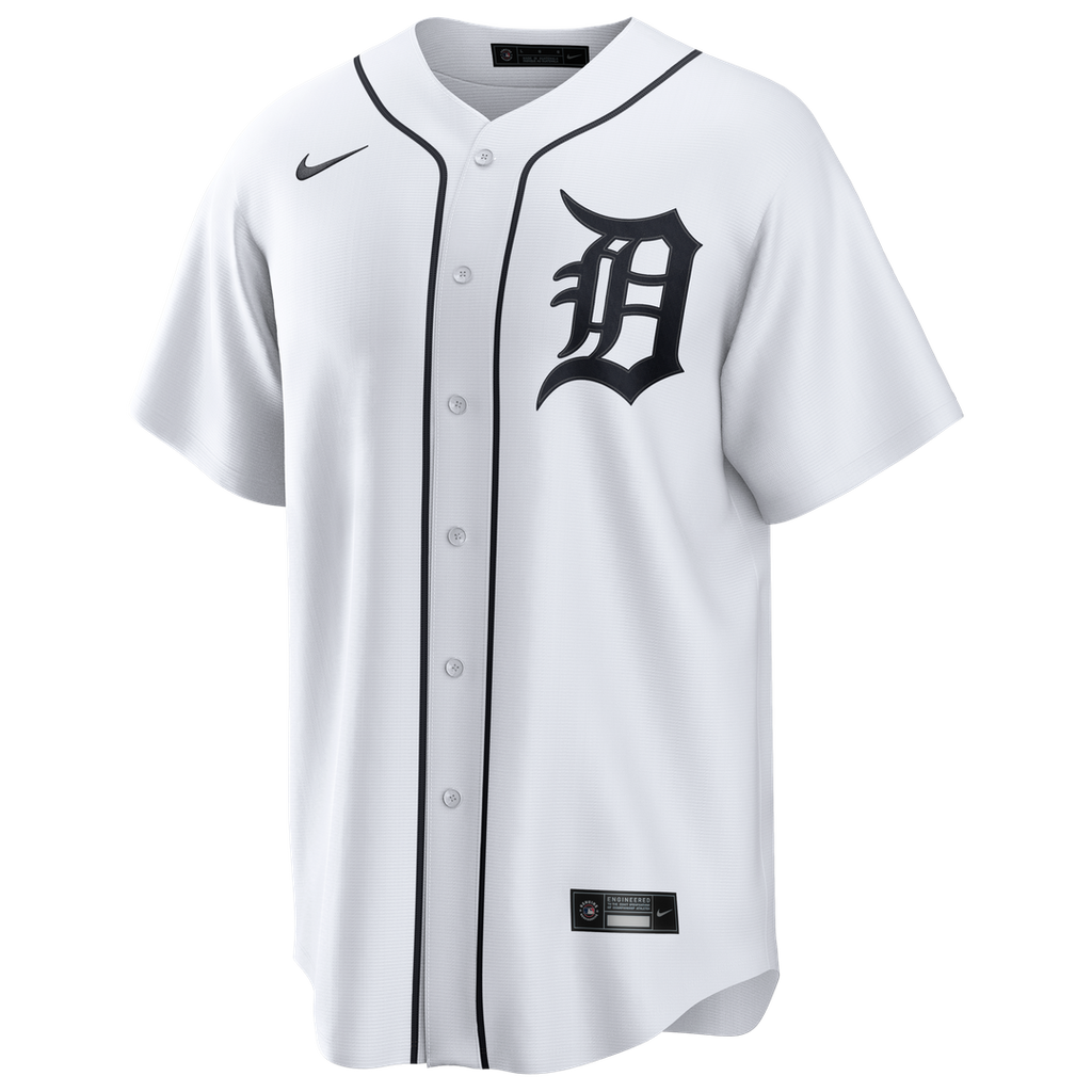 Kerry Carpenter Detroit Tigers Home Replica Jersey - White