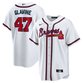 Tom Glavine Atlanta Braves Home Retired Player Replica Jersey - White