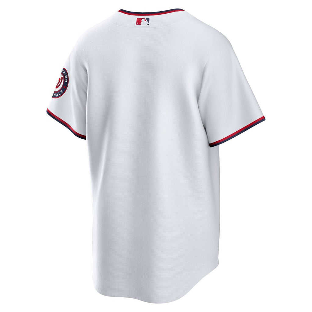 Washington Nationals Home Blank Replica Jersey - White