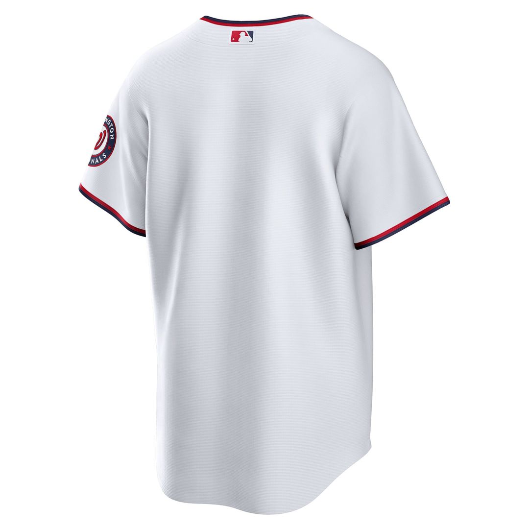 Washington Nationals Home Blank Replica Jersey - White