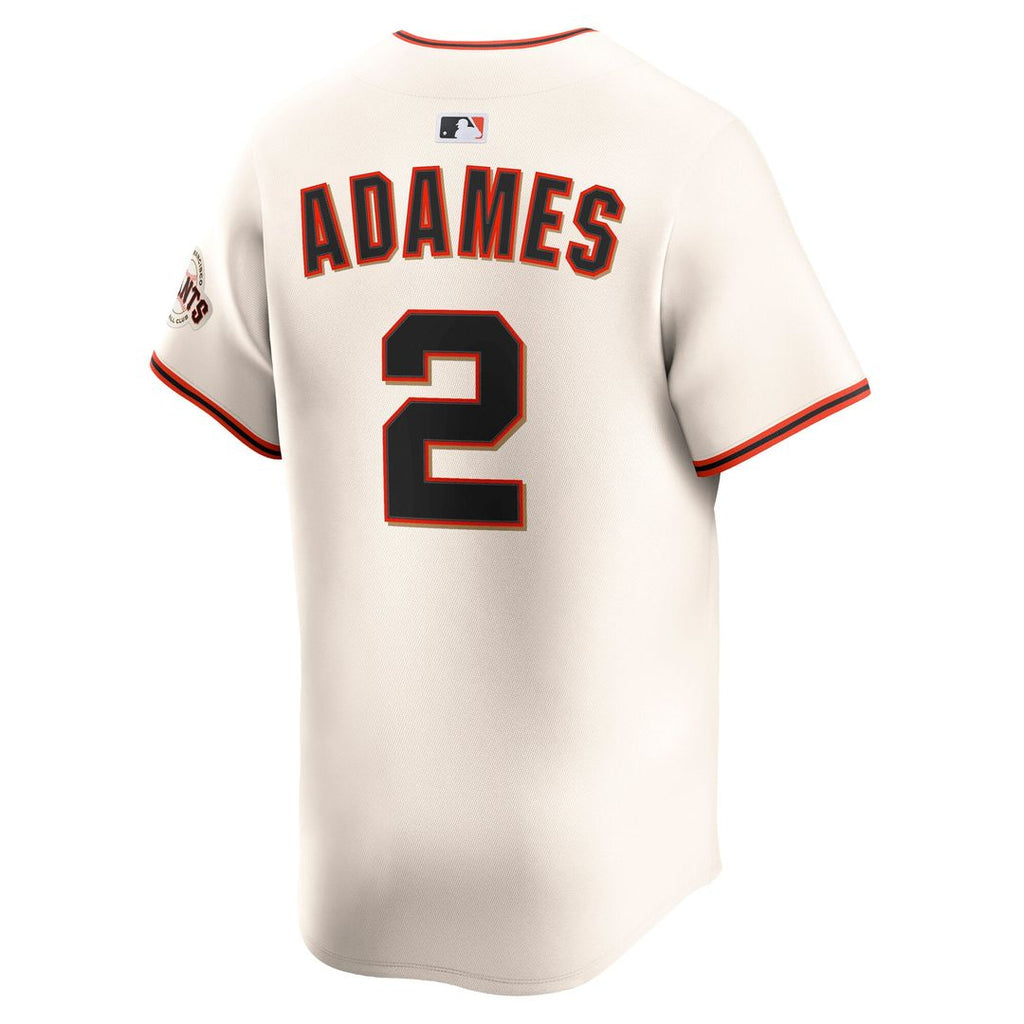 Willy Adames San Francisco Giants Home Limited Player Jersey - Cream