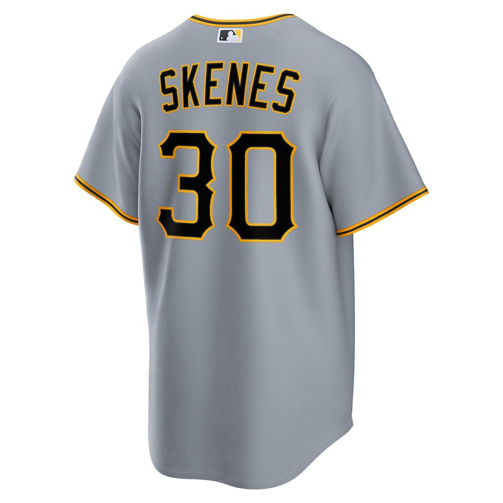 Paul Skenes Pittsburgh Pirates Road Replica Jersey - Gray