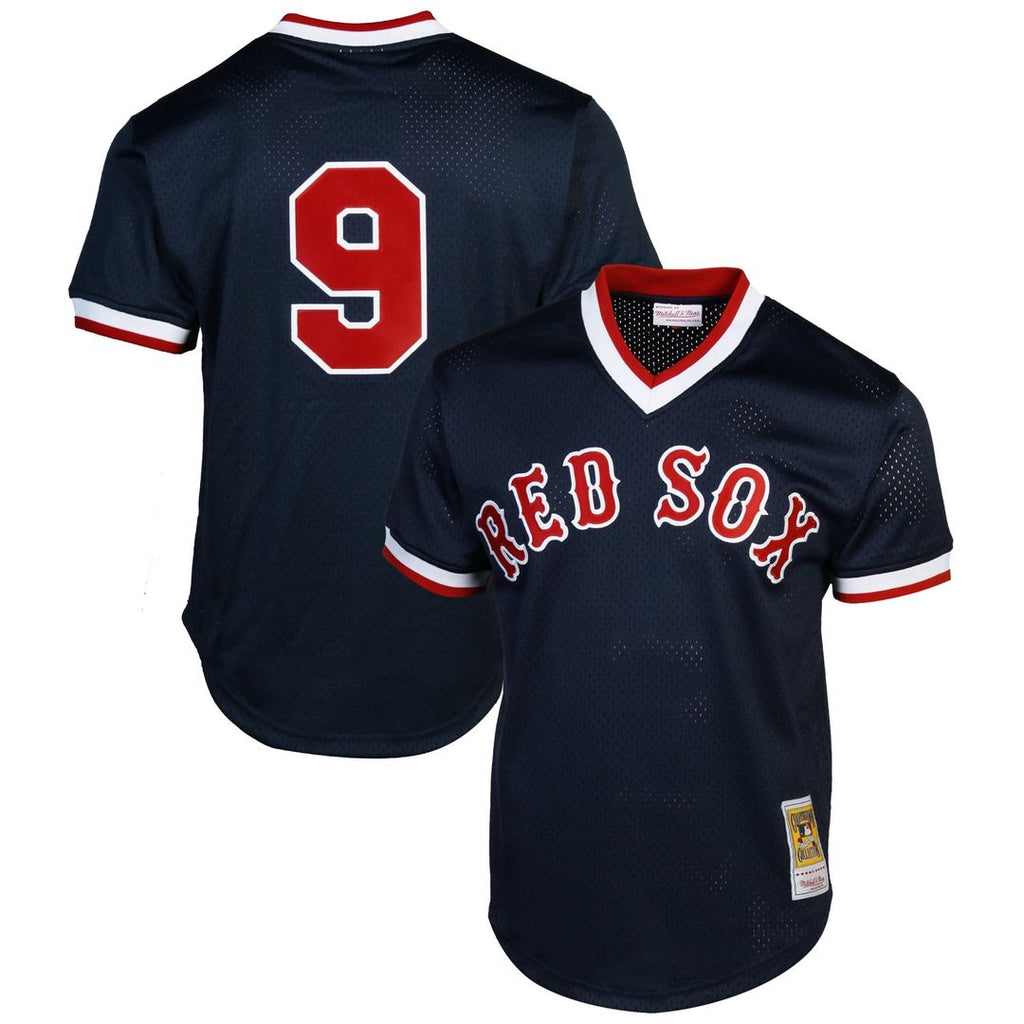 Ted Williams Boston Red Sox Authentic Batting Practice Jersey - Navy