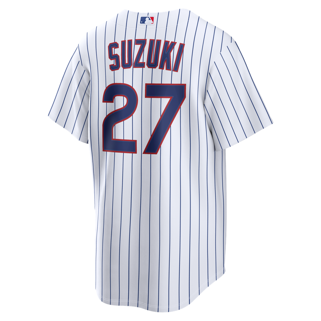 Seiya Suzuki Chicago Cubs Home Replica Jersey - White