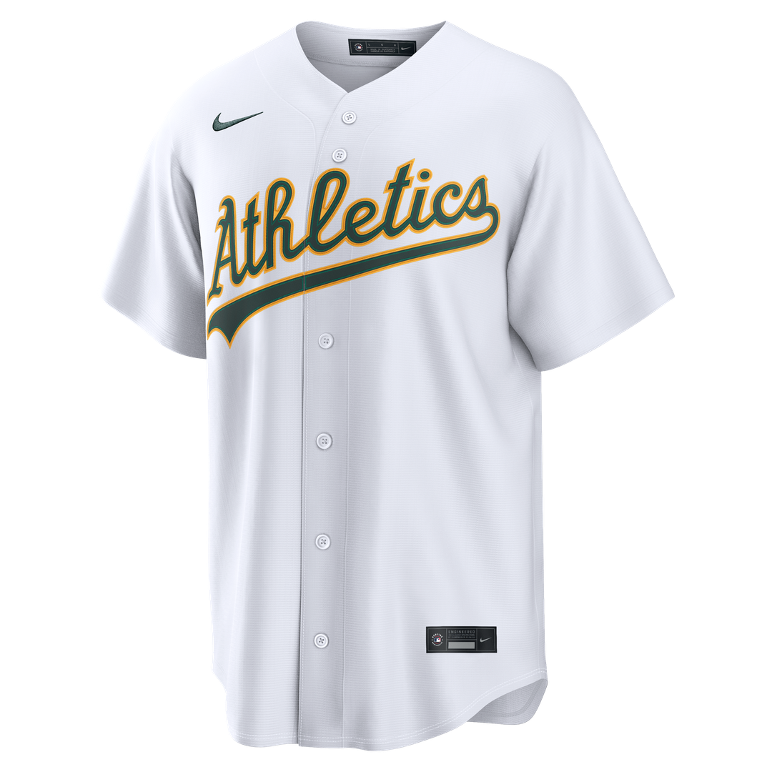 Henry Bolte Athletics Home Replica Jersey - White