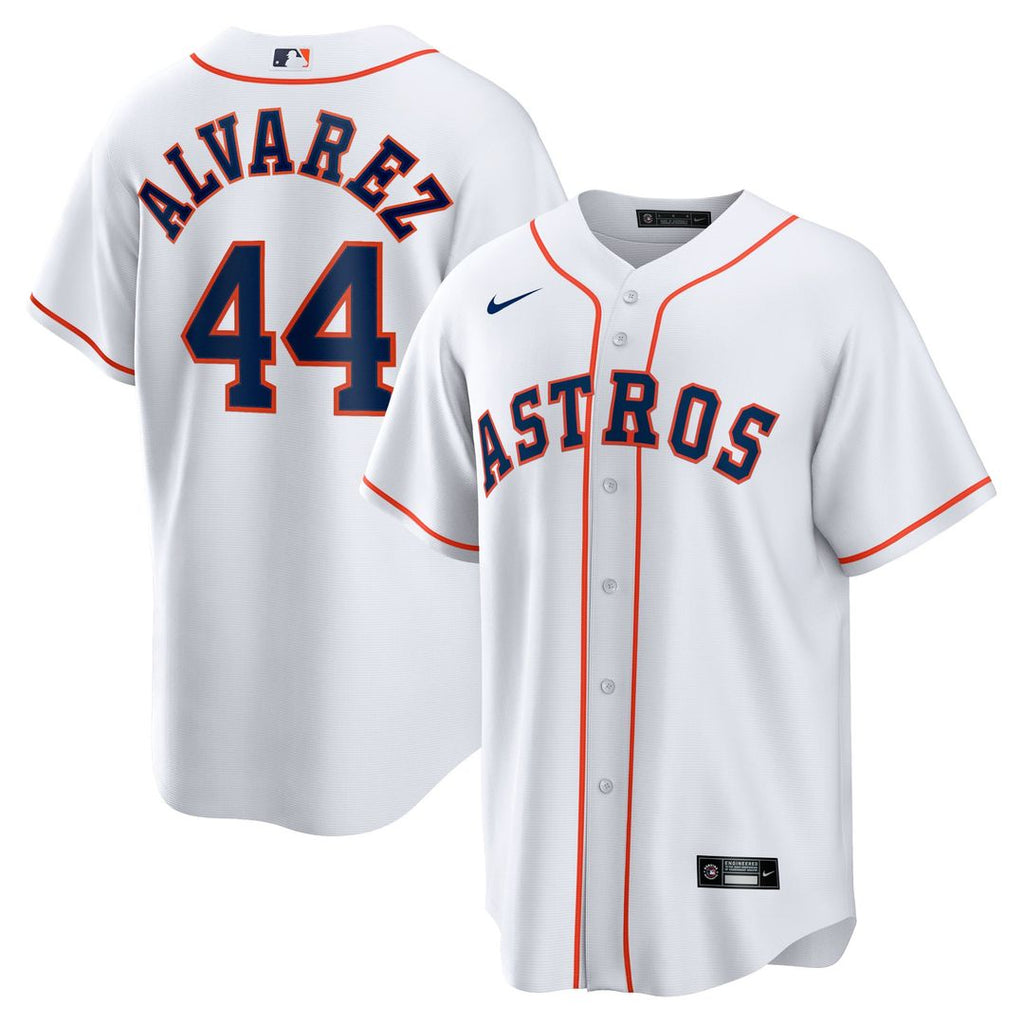 Yordan Álvarez Houston Astros Home Replica Player Jersey - White