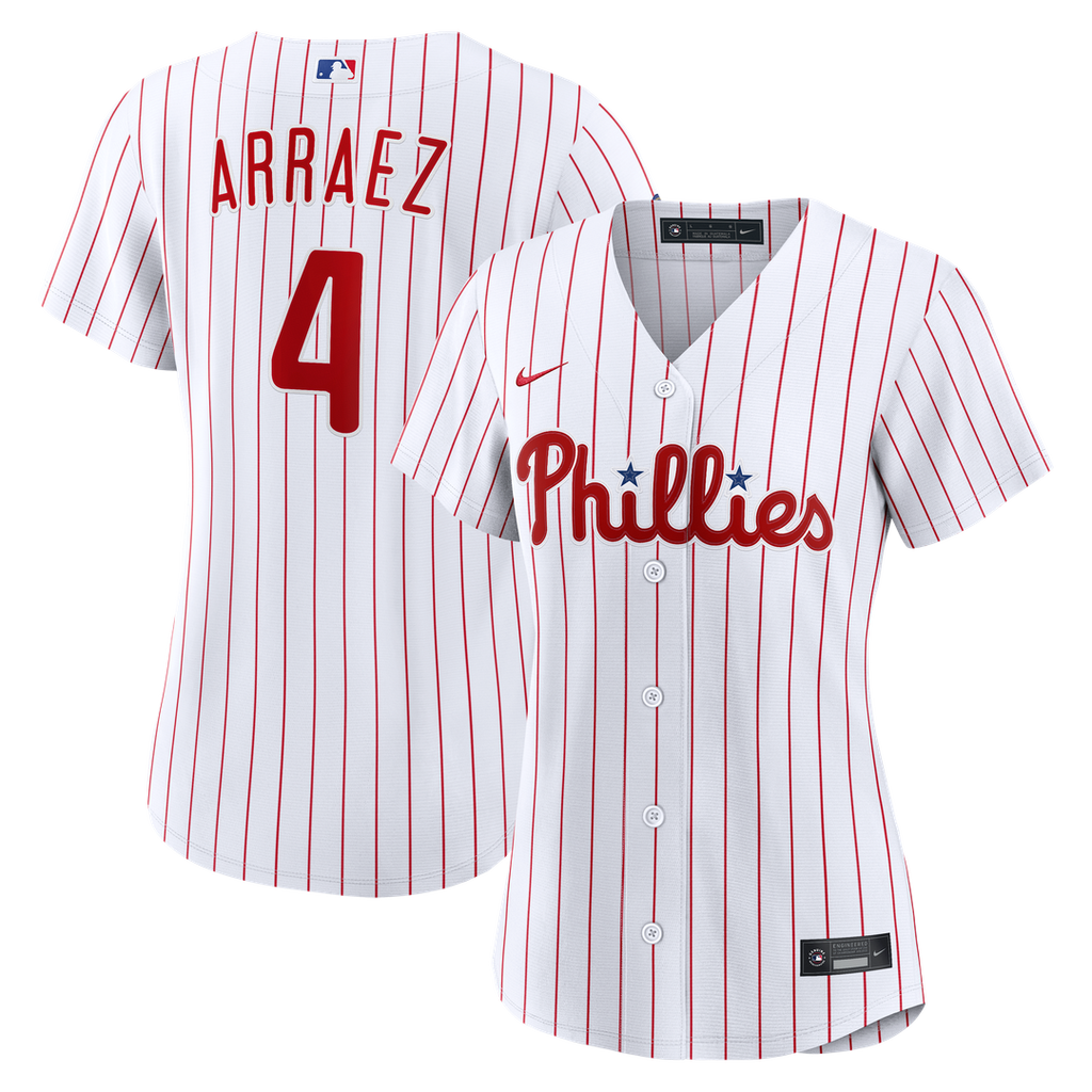 Luis Arraez Philadelphia Phillies Women's Home Replica Jersey - White