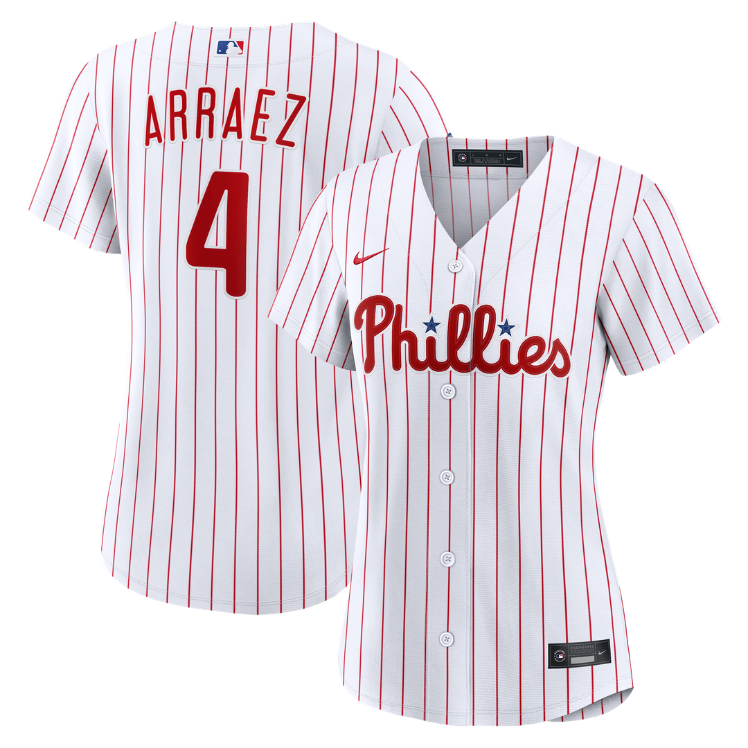 Luis Arraez Philadelphia Phillies Women's Home Replica Jersey - White