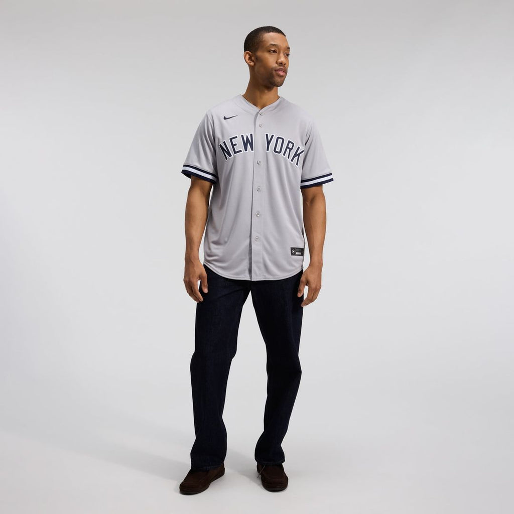 Anthony Volpe New York Yankees Road Replica Jersey - Gray