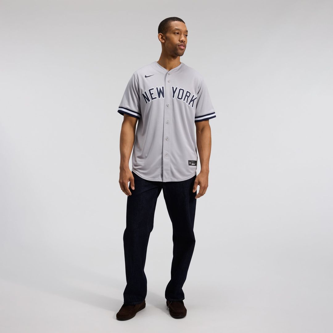 Anthony Volpe New York Yankees Road Replica Jersey - Gray