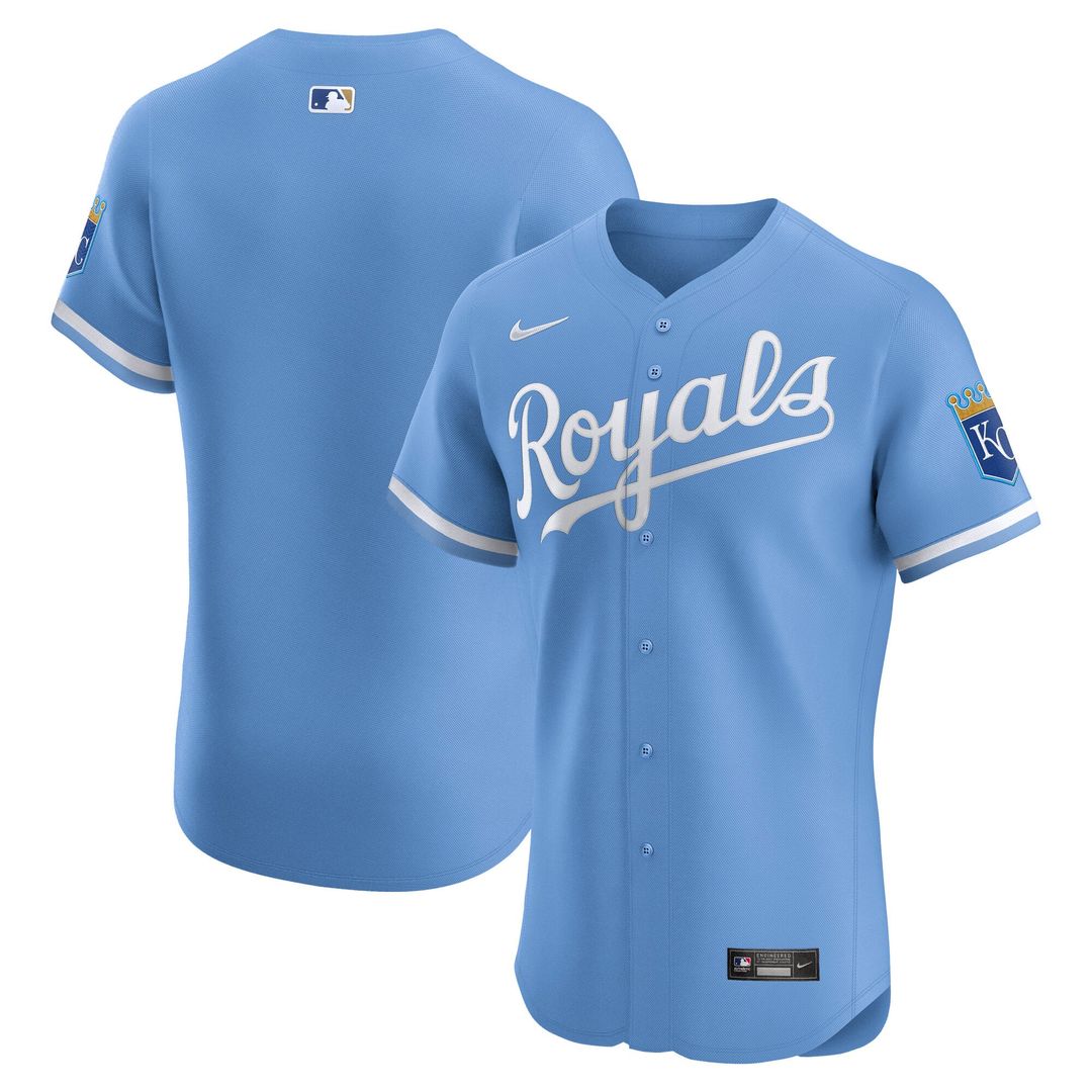 Kansas City Royals Home Elite Jersey - White