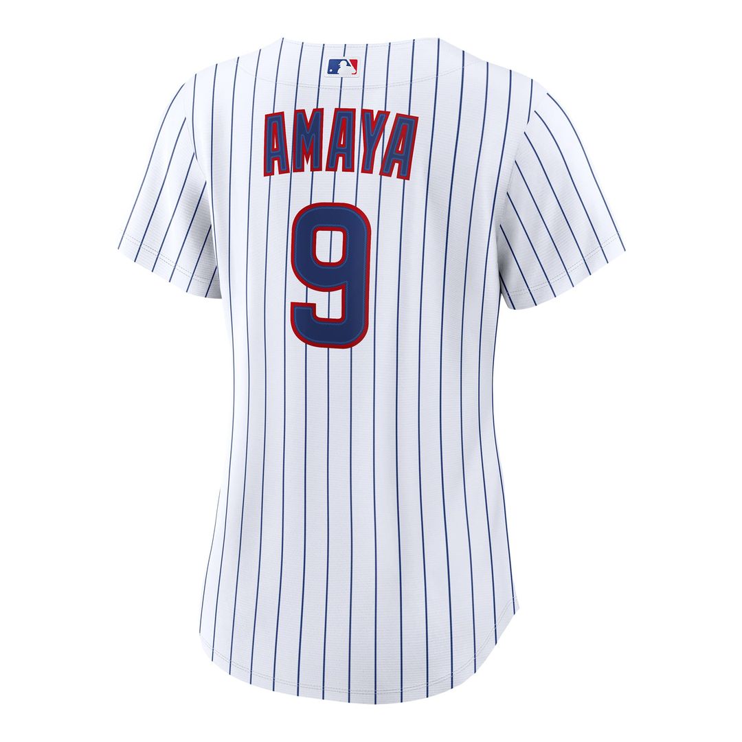 Miguel Amaya Chicago Cubs Women's Home Replica Jersey - White