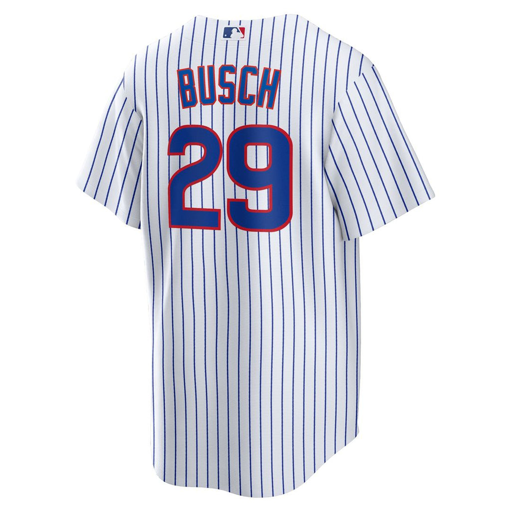 Michael Busch Chicago Cubs Home Replica Jersey - White