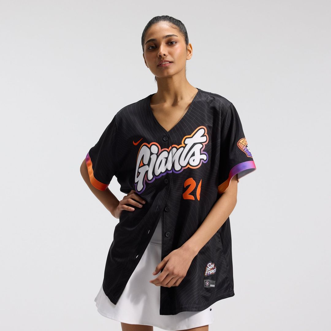 Matt Chapman San Francisco Giants Women's 2025 City Connect Limited Jersey - Anthracite