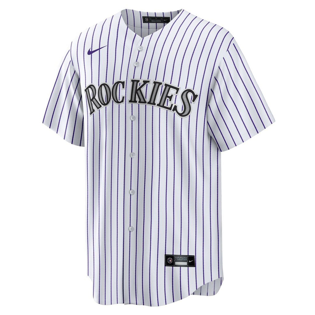 Mickey Moniak Colorado Rockies Home Replica Jersey - White