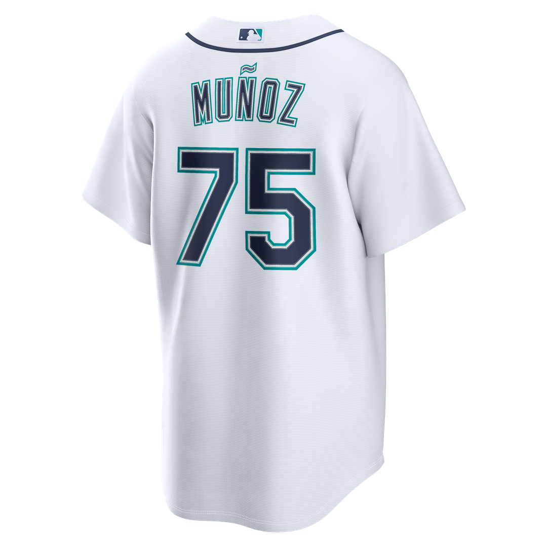 Andrés Muñoz Seattle Mariners Home Replica Jersey - White