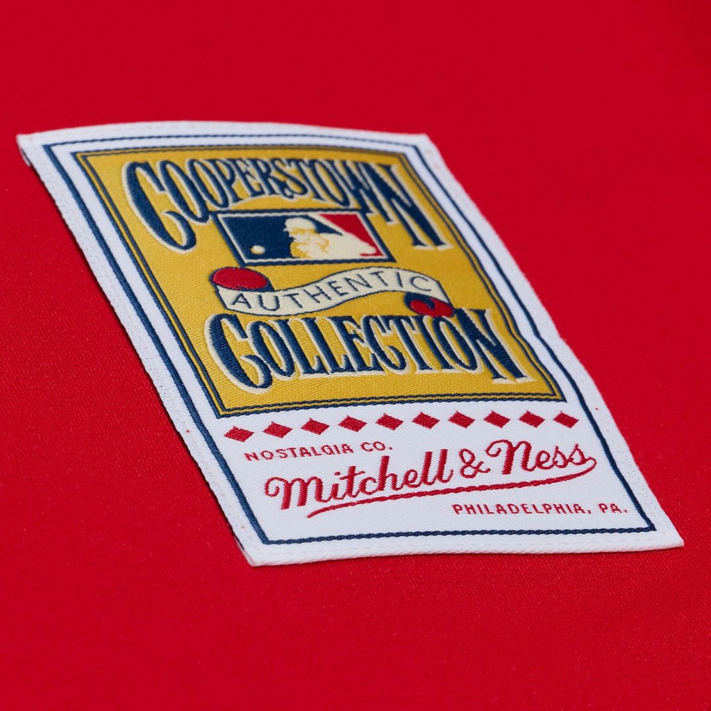 Chipper Jones Atlanta Braves 2006 Cooperstown Collection Authentic Jersey - Red
