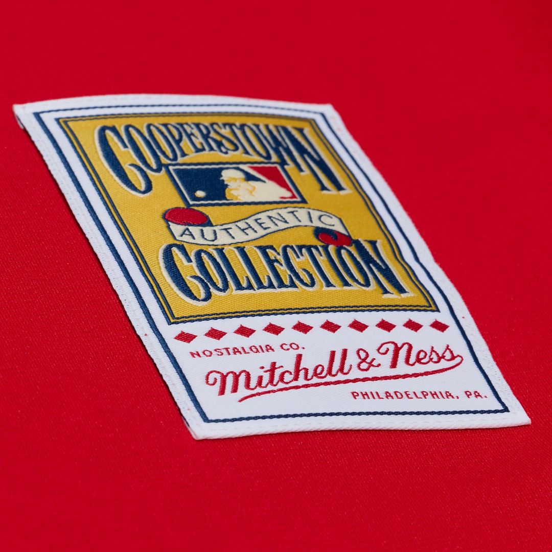 Chipper Jones Atlanta Braves 2006 Cooperstown Collection Authentic Jersey - Red
