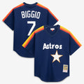Craig Biggio Houston Astros Authentic Batting Practice Jersey - Navy
