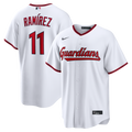 José Ramírez Cleveland Guardians Home Replica Jersey - White