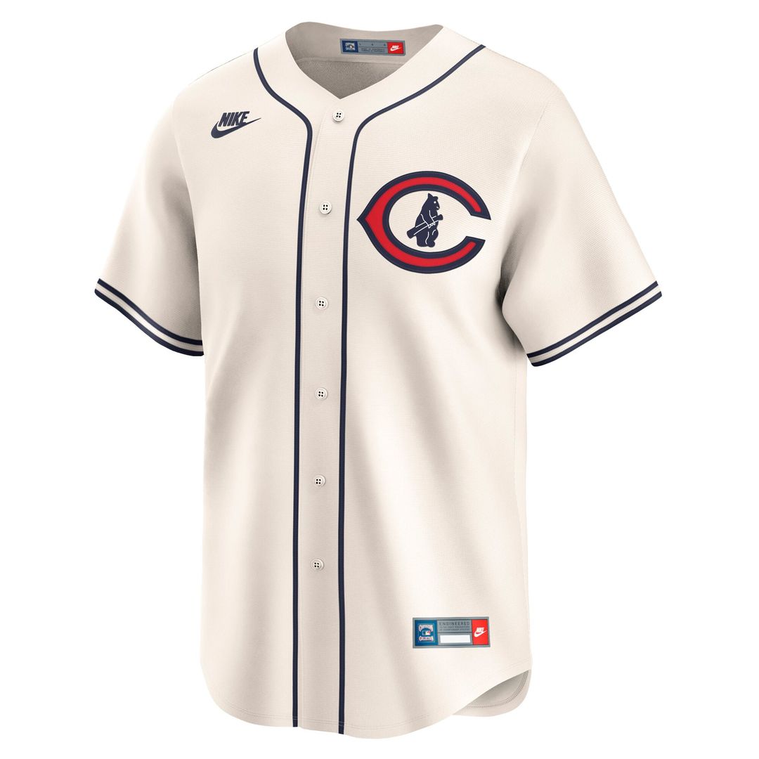 Seiya Suzuki Chicago Cubs Throwback Cooperstown Collection Limited Jersey - Cream