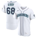 George Kirby Seattle Mariners Home 50th Season Authentic Jersey - White