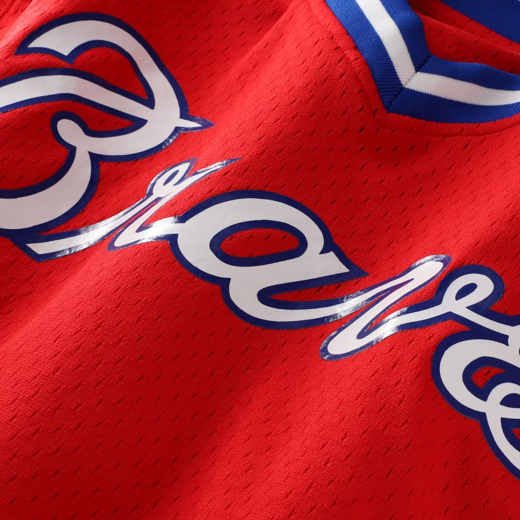 Dale Murphy Atlanta Braves Authentic Batting Practice Jersey - Scarlet