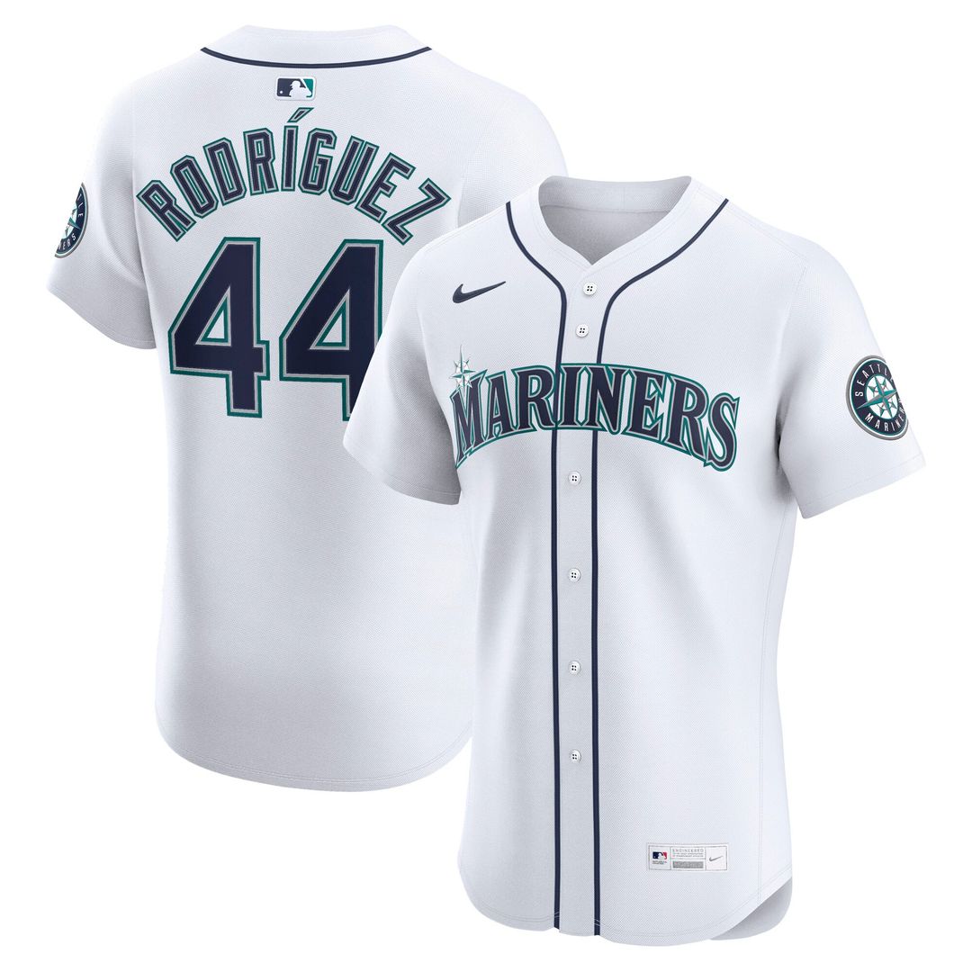 Julio Rodríguez Seattle Mariners Home Elite Jersey - White