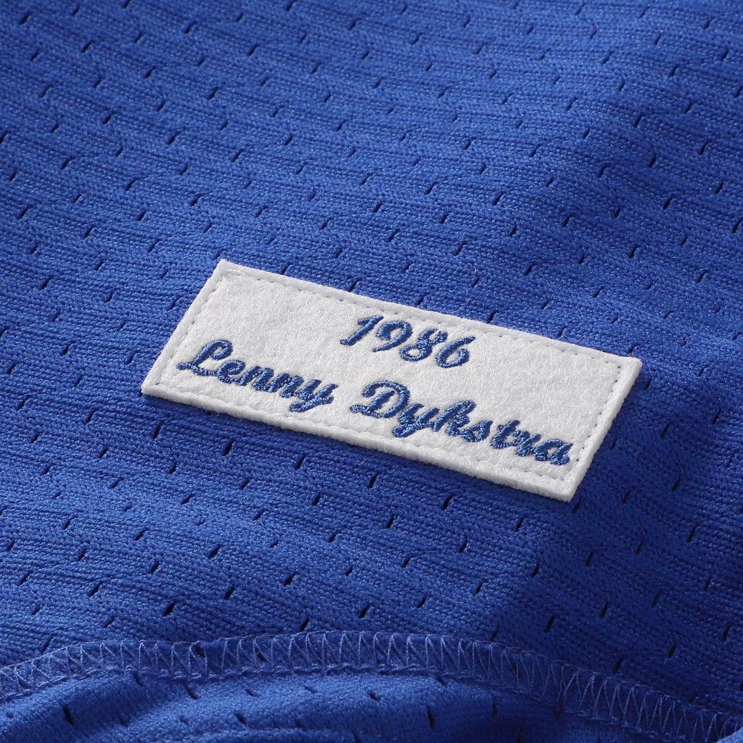 Lenny Dykstra New York Mets Authentic Batting Practice Jersey - Royal