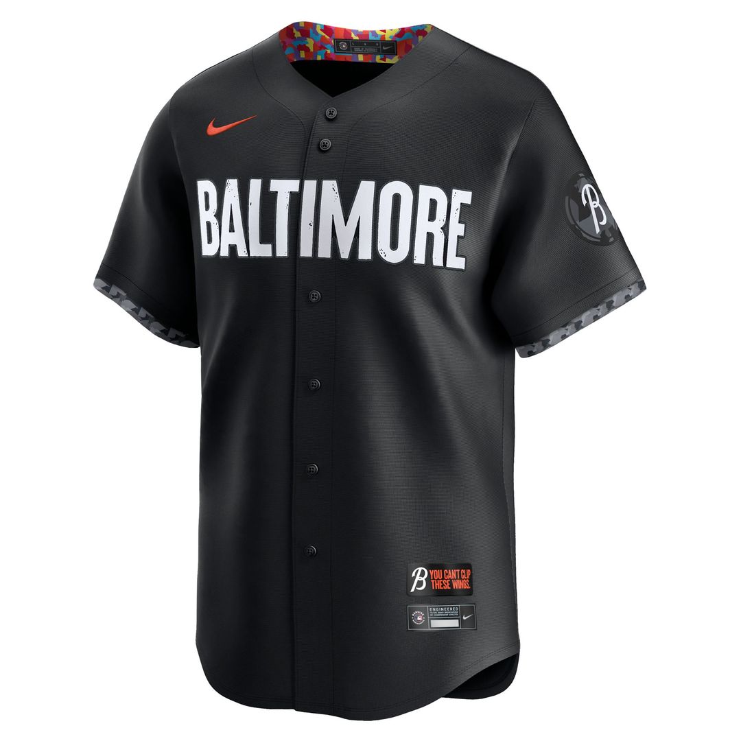 Cal Ripken Jr. Baltimore Orioles City Connect Limited Jersey - Black
