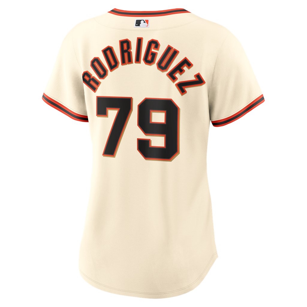 Jesus Rodriguez San Francisco Giants Women's Home Replica Jersey - Cream