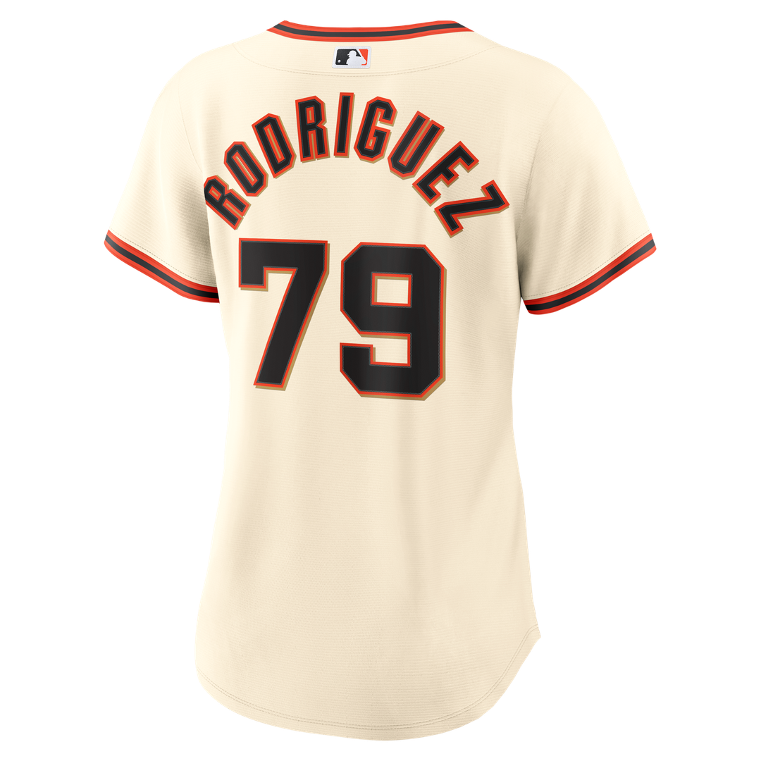 Jesus Rodriguez San Francisco Giants Women's Home Replica Jersey - Cream