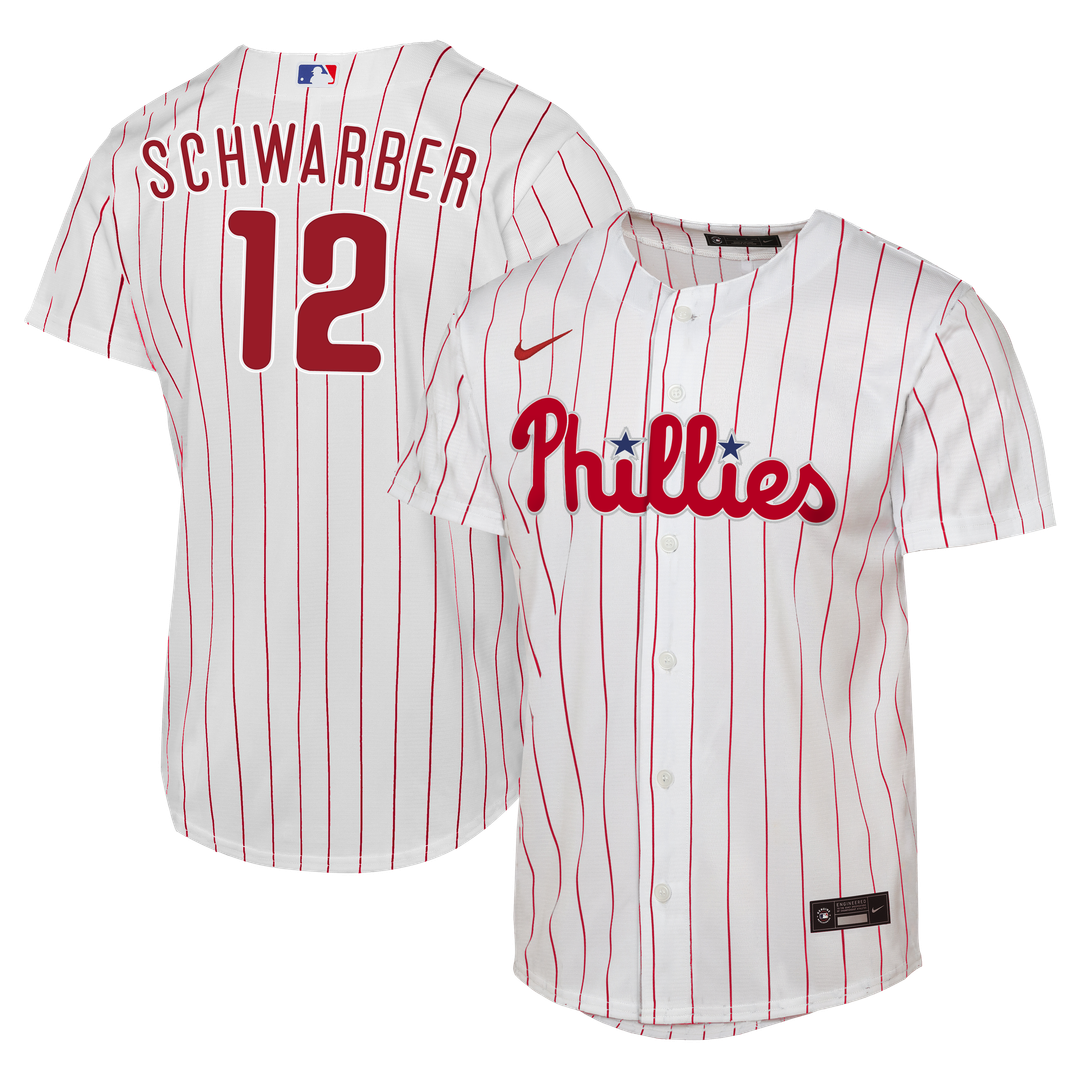 Kyle Schwarber Philadelphia Phillies Youth Home Replica Jersey - White