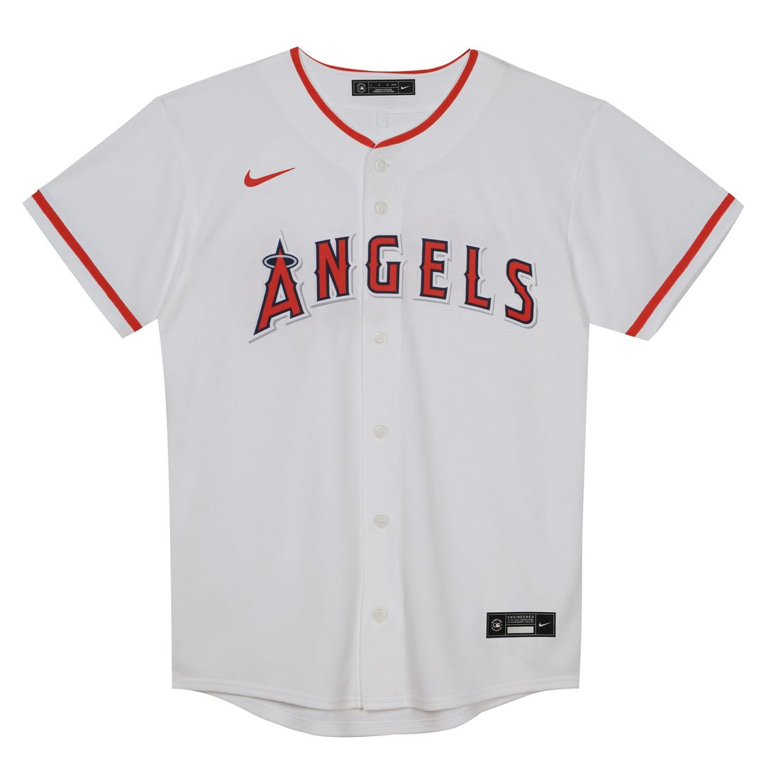 Mike Trout Los Angeles Angels Preschool Home Replica Player Jersey - White