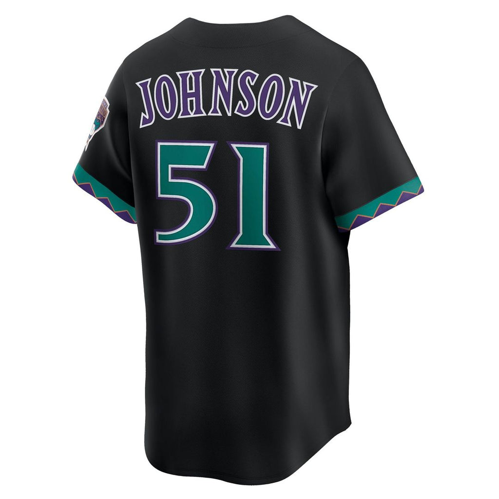 Randy Johnson Arizona Diamondbacks Throwback Cooperstown Collection Limited Jersey - Cream