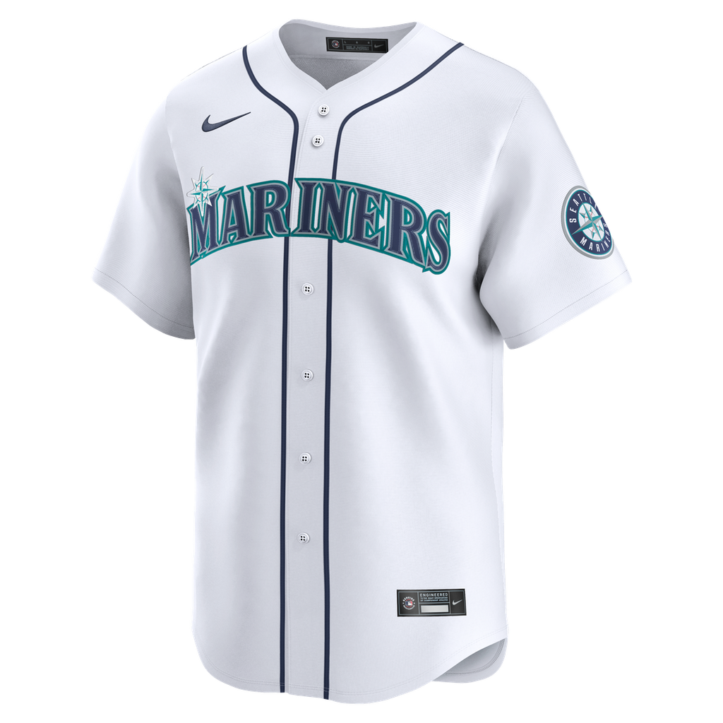 Josh Naylor Seattle Mariners Home Limited Jersey - White