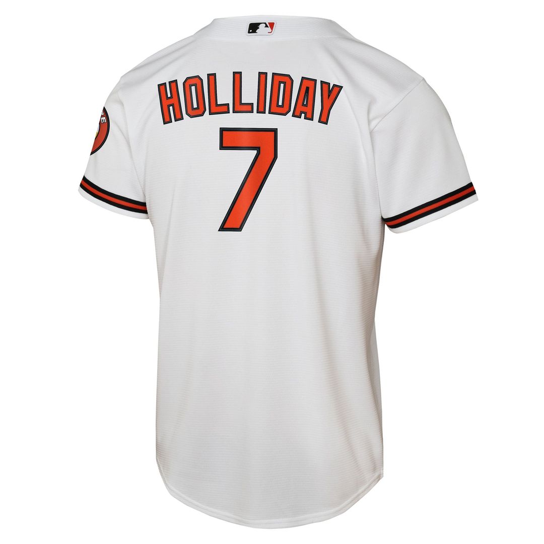 Jackson Holliday Baltimore Orioles Youth Home Stadium Jersey - White
