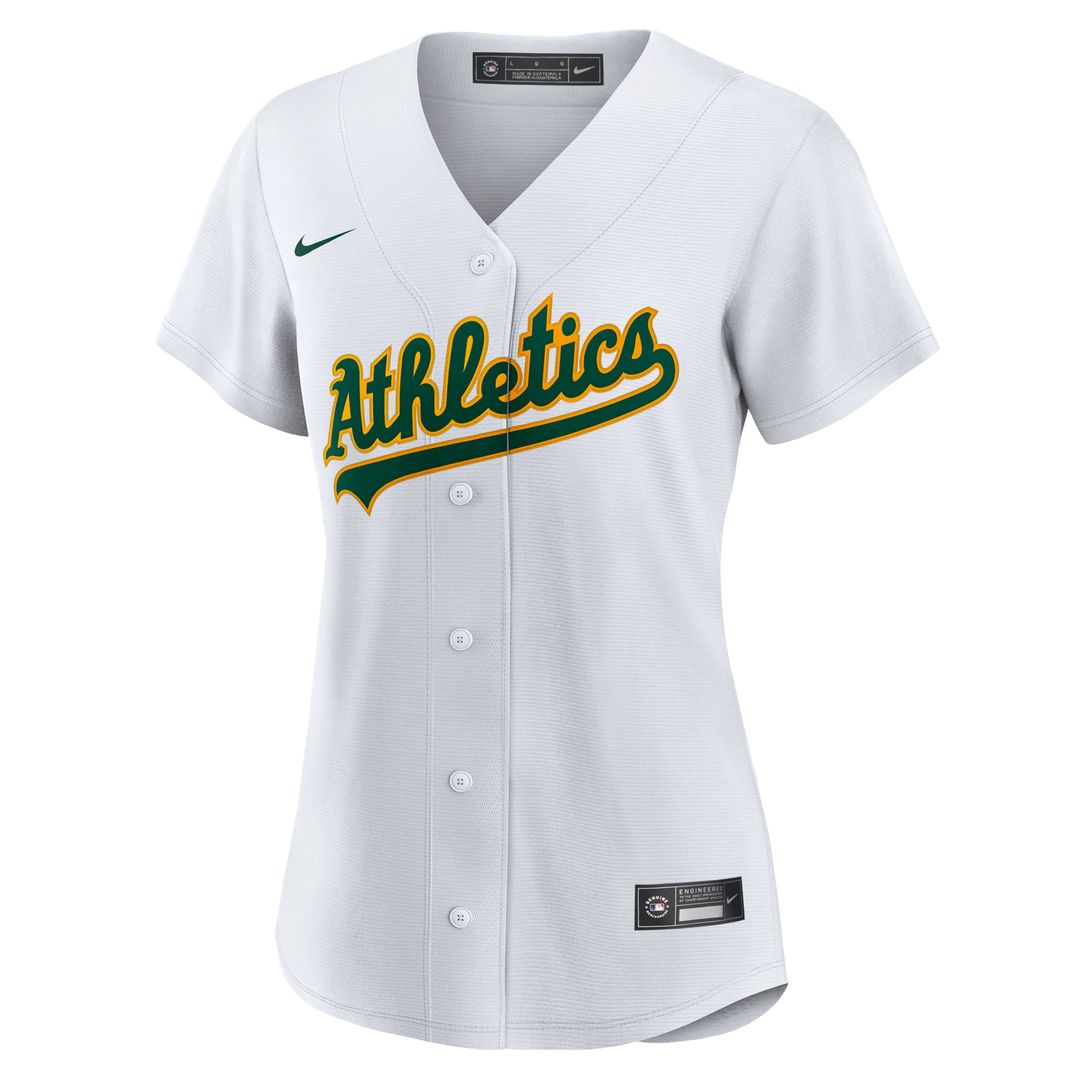 Shea Langeliers Athletics Women's Home Replica Jersey - White