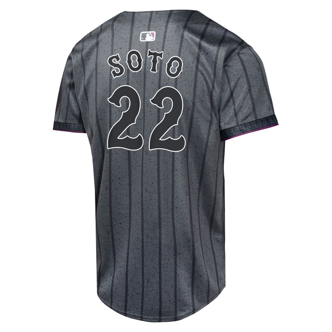 Juan Soto New York Mets Youth City Connect Limited Jersey - Gray