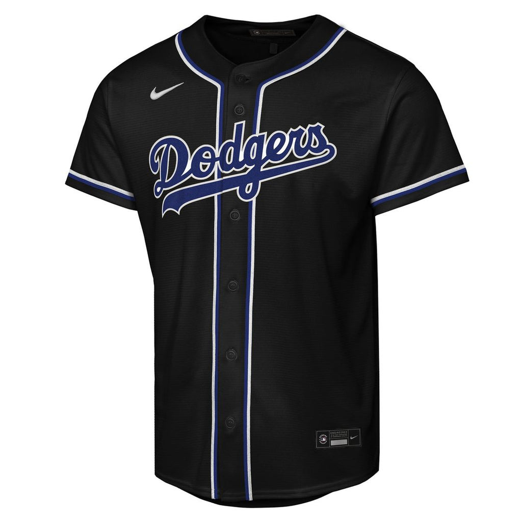 Mookie Betts Los Angeles Dodgers Youth Fashion Replica Player Jersey - Black