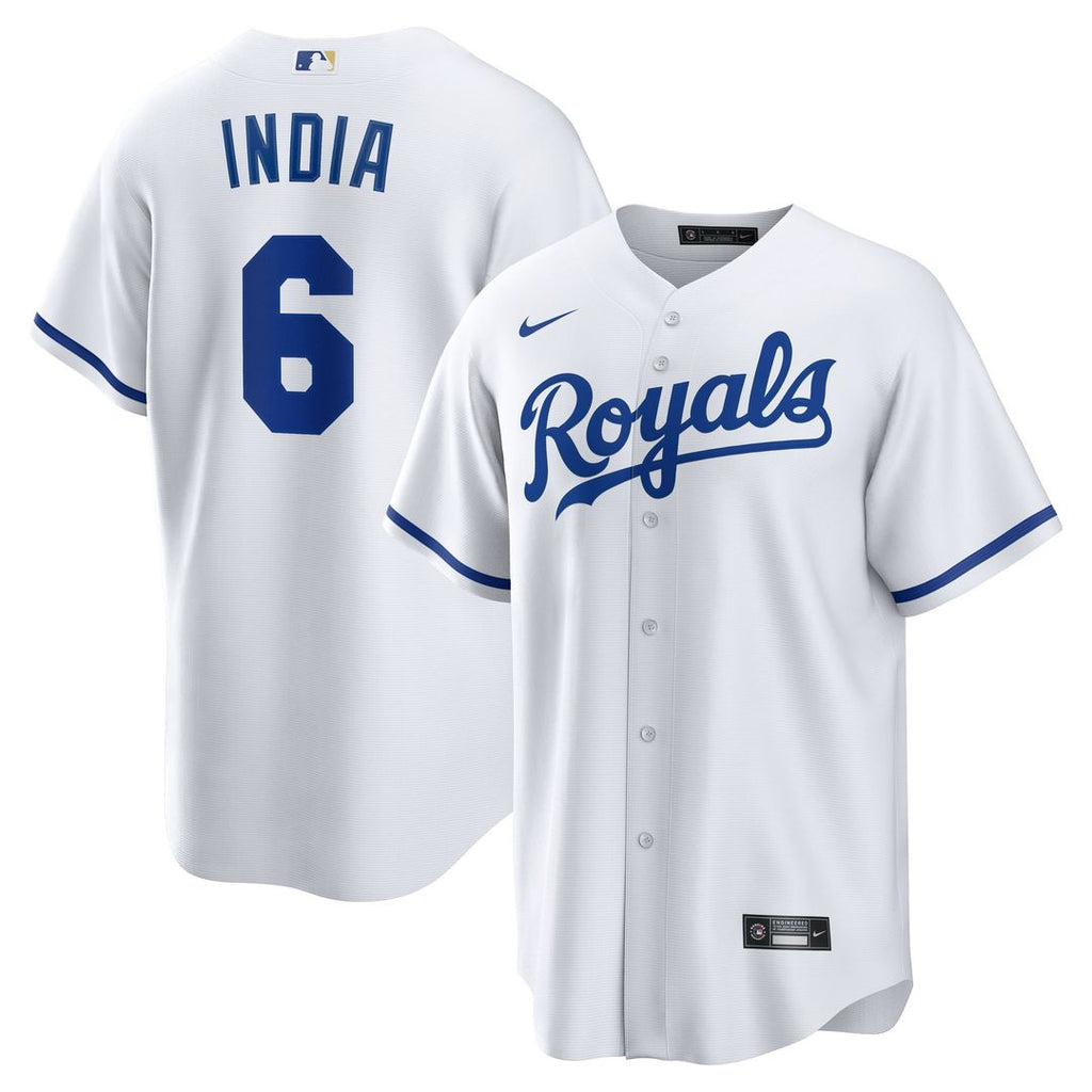 Jonathan India Kansas City Royals Home Replica Player Jersey - White