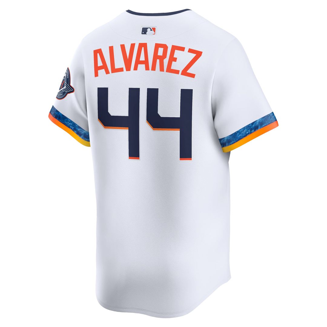 Yordan Alvarez Houston Astros 2025 City Connect Limited Player Jersey - White