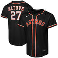 Jose Altuve Houston Astros Youth Fashion Replica Player Jersey - Black